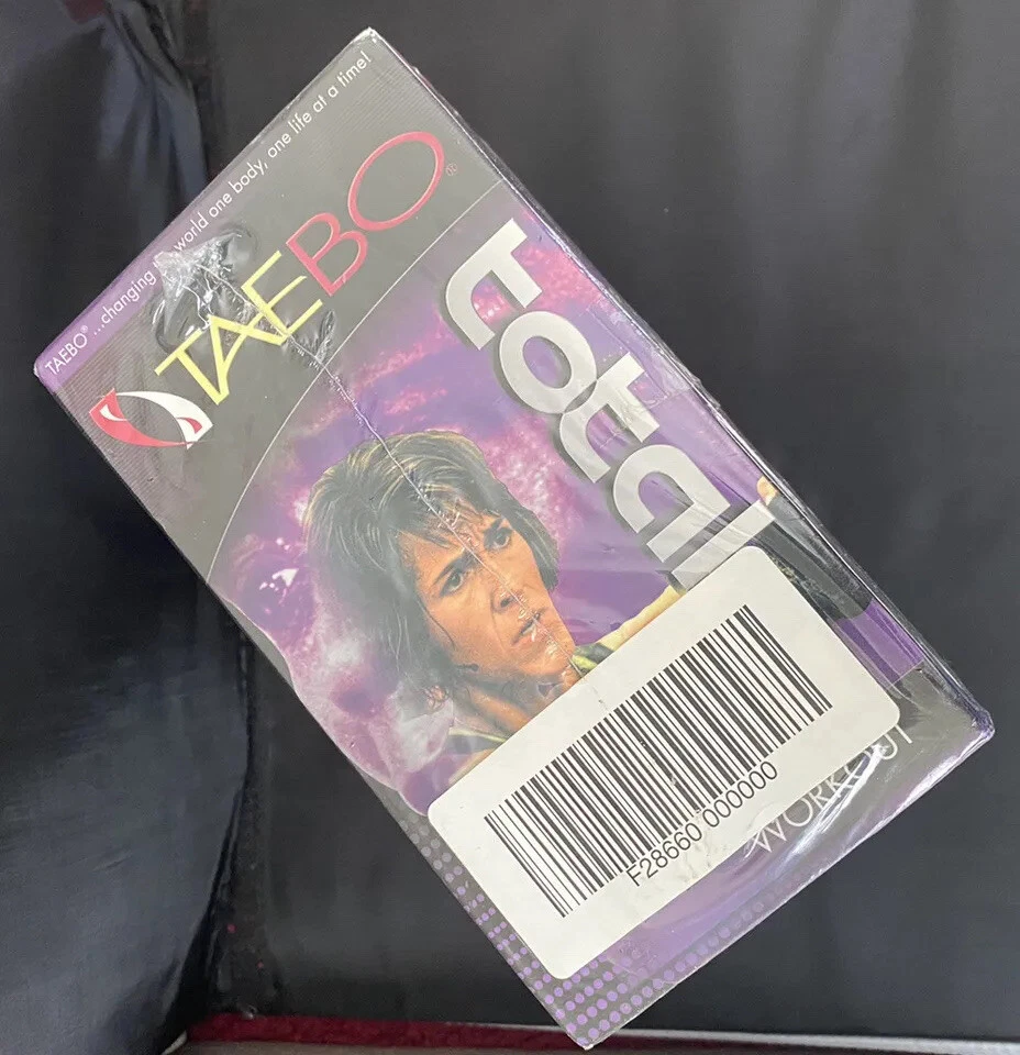 Tae Bo Total Basic Volumes 1-4 & Advanced Vol 1-4 Workouts VHS 8 Tape Box Set - Image 2 of 3