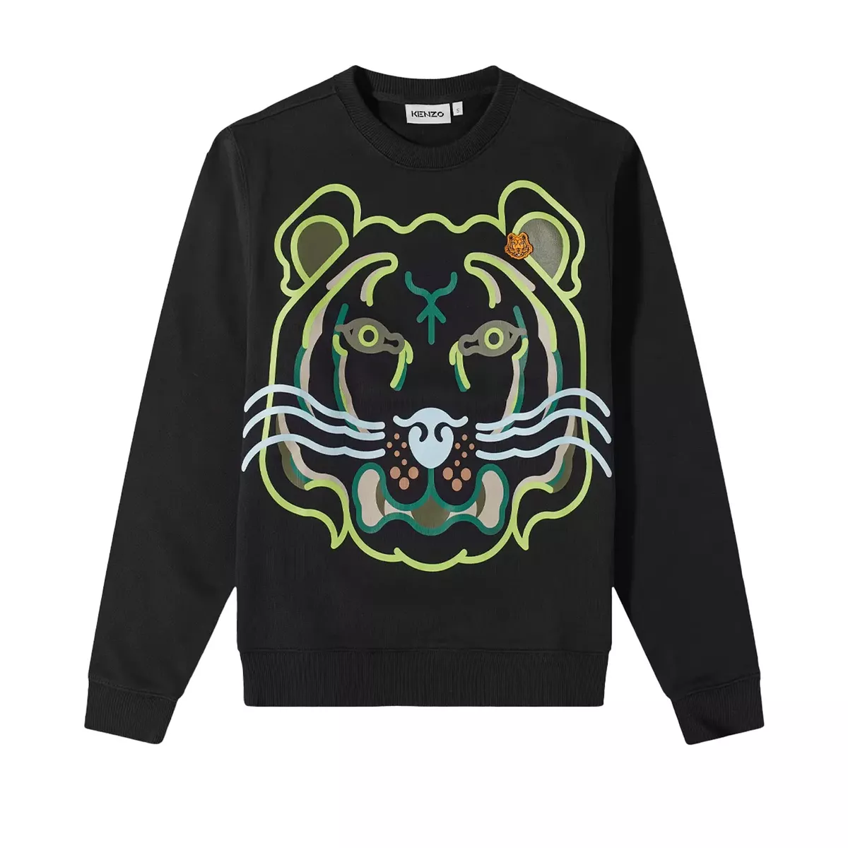 Kenzo tiger classic sweatshirt black cheap