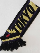 Art Class Black Knit Scarf  Tokyo Circuit  W/Fringe  One Size  BNWOT 