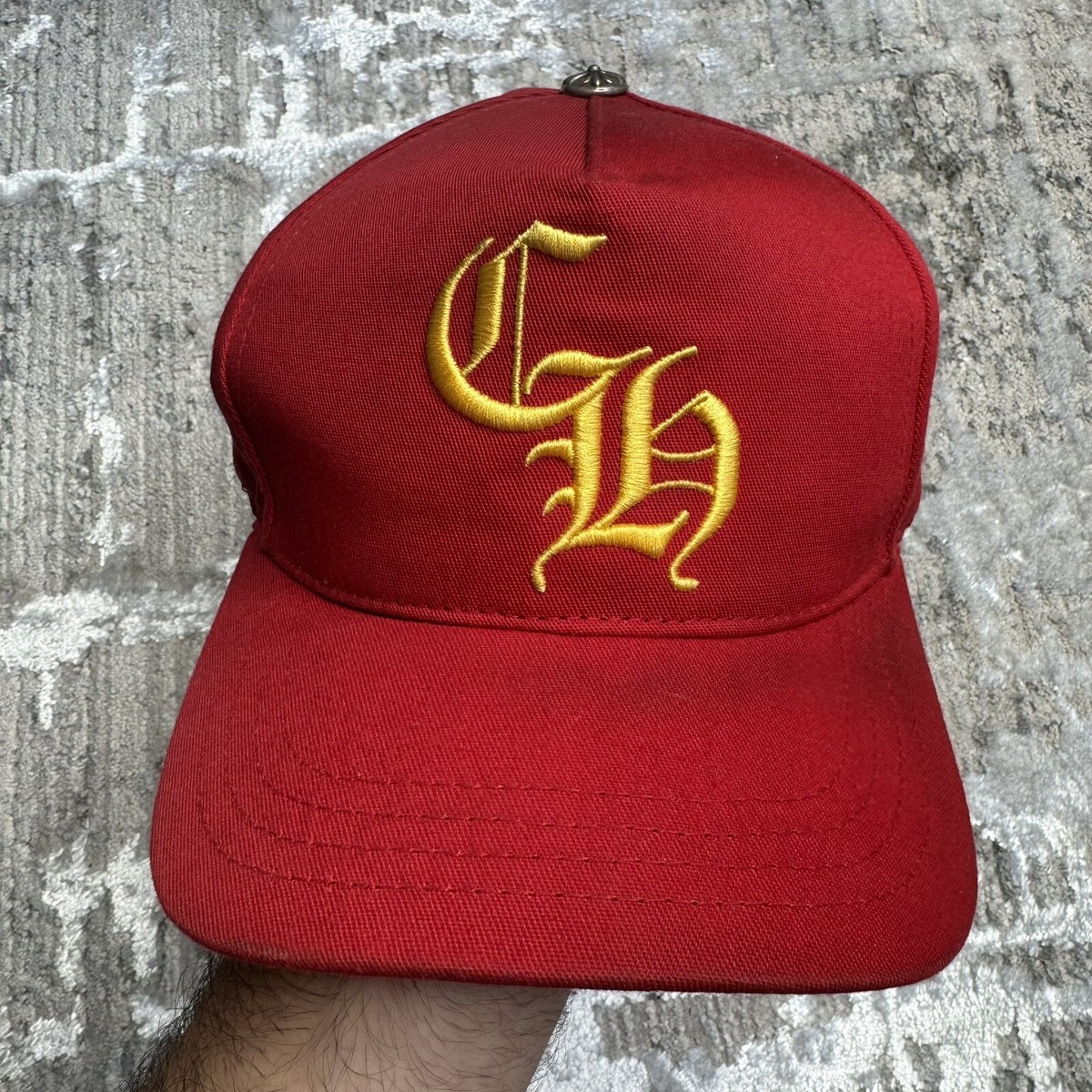 Chrome Hearts CH Baseball 5-panel Hat | eBay