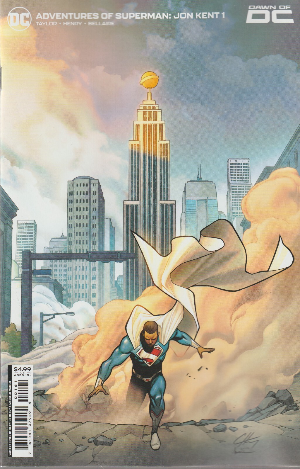 DC COMICS ADVENTURES OF SUPERMAN JON KENT #1 MAY 2023 HENRY 1ST PRINT NM