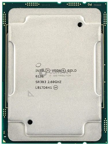 Intel Xeon Gold 6126 2,6GHz 12 Kerne 125W LGA3647 SR3B3 CPU Prozessor - Bild 2 von 3