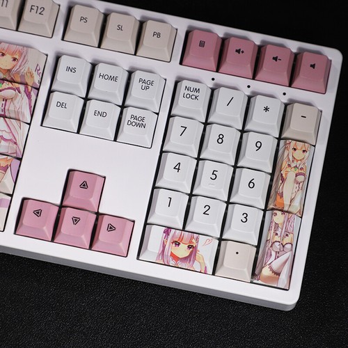 Re:Life in a different world Emiria 108 Keys PBT Keycap Cherry MX f/ Mechanical - Picture 10 of 11