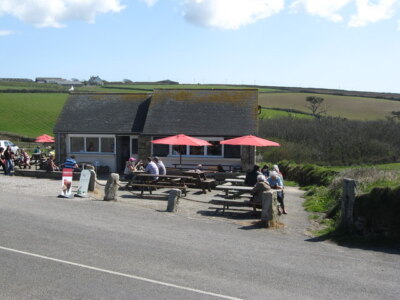Foto 6x4 Hells\u00e2\u0080\u0099 Mouth Caf\u00c3\u00a9, Near Godrevy Poi c2009