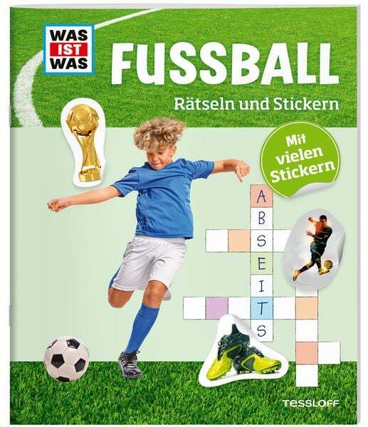Thumbnail - Was Ist Was Rätseln Und Stickern: Fußball