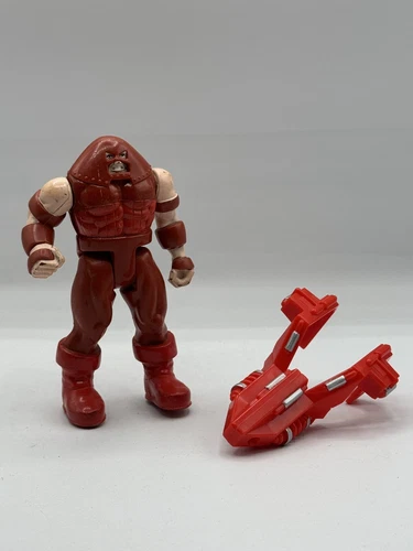 Marvel X men Juggernaut Action Figure 1991 Toy Biz Red 90s Vtg 6"