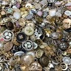Vintage-now Costume Jewelry makeing Lots button Read Description 50pcs