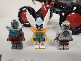 LEGO LEGENDS OF CHIMA: Wakz' Pack Tracker (70004) - 100% Complete w/ Manual