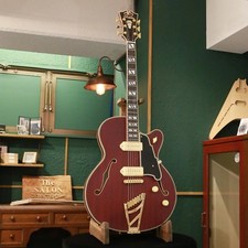 Electric Guitar D'Angelico Deluxe '59 Hollowbody Satin Trans Wine S/N W2301459