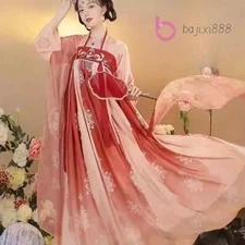 Hanfu Chinese Traditional Dress Cosplay Ethnic Show Stage Fashion Clothes 