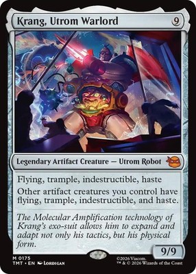 Krang, Utrom Warlord NM EN 175 Teenage Mutant Ninja Turtles