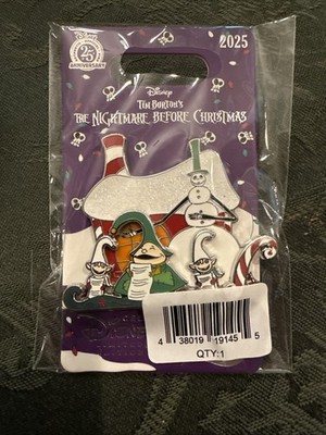 Tim Burton's The Nightmare Before Christmas Elves Pin LE 1500 New In Hand