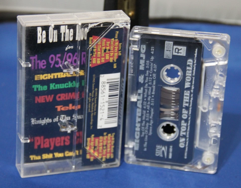 Eightball & MJG - On top of the world -1995 - Suave House Inc - Cassette Tested  - Image 2 of 3