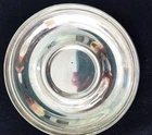 Sterling demitasse saucer by Gorham 1.12 oz No Monogram measures 3 7/8"