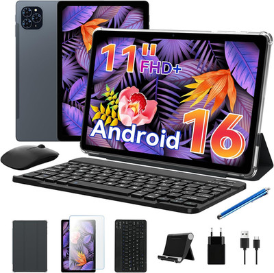 T90 Android 16 Tablet Mit Tastatur Und Stift - Tablet 11 Zoll, 1920X1200 FHD+, 2