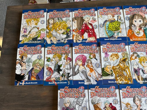 The Seven Deadly Sins | 1-15 | Manga | Nakaba Suzuki 1st Printing - Picture 8 of 8