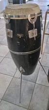 Vintage Pearl Single Conga Drum w LP Hand Picked Skin JORGE CASTILLO FREE SHIP 