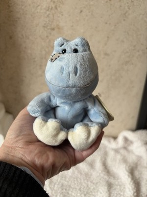 Carte Blanche Blue Nose Friends Lily der Frosch Plüschtier Sammlerstück Neu 