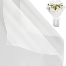 20 Sheet Flower Wrapping Paper - Waterproof Floral Bouquet Wrapping Paper, Flori