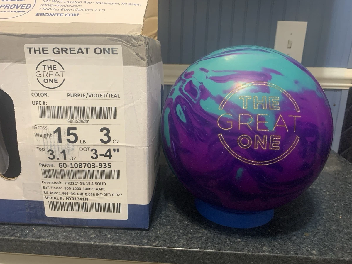 Ebonite Reactive Resin 15 lb Item Weight Bowling Balls for sale | eBay