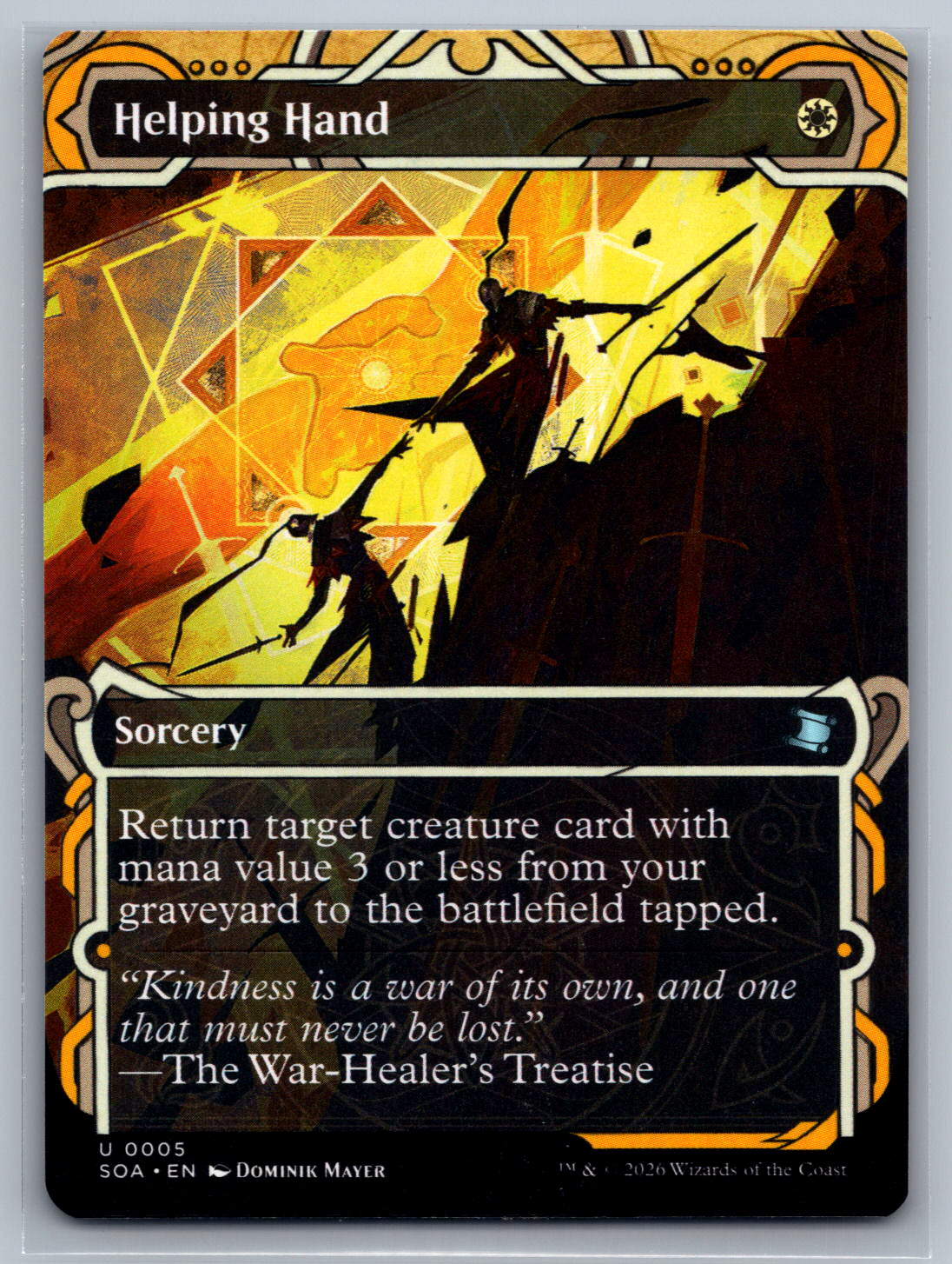 Helping Hand U 0005 Secrets of Strixhaven Regular