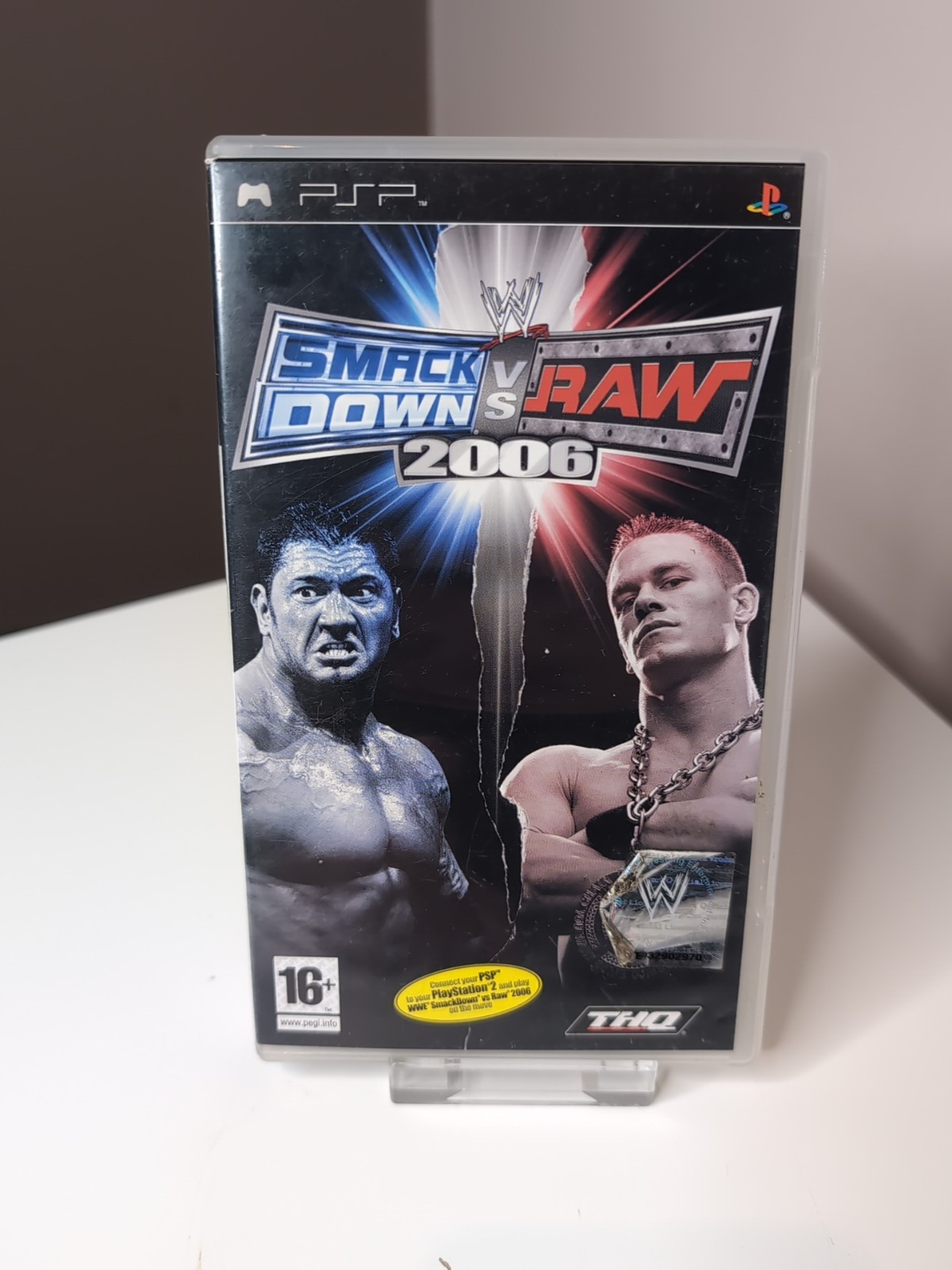 WWE SmackDown vs Raw 2006 Sony PSP Video Game Complete Boxed with Manual PAL