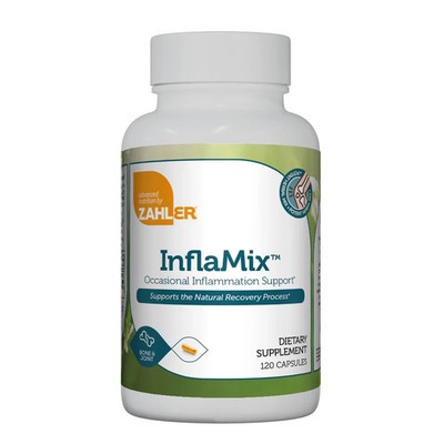 Zahler InflaMix   Occasional Inflammation Support, 120 Capsules
