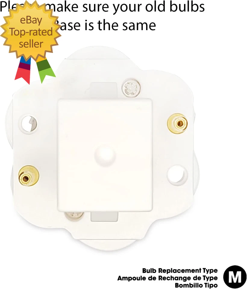 Type M LED Replacement for Ottlite 20W 2-Pin Swirl Bulb B84J35, SB20-M or SB20-M - Image 2 of 4