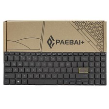 Laptop Keyboard Replacement for ASUS VivoBook E510M, L510M, S533, X521, Black