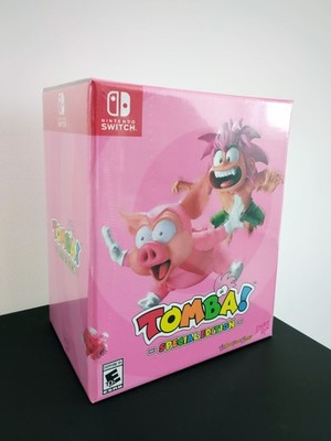 Tombi Tomba Special Edition Collectors Whopee Edition Nintendo Switch Sealed LRG