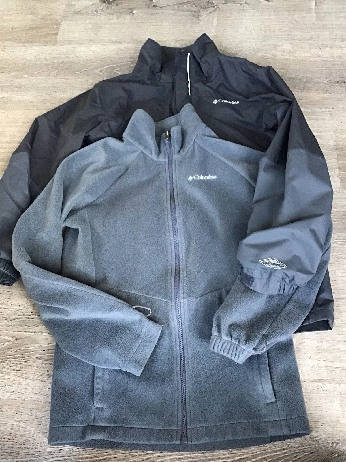 Columbia Youth Omni Tech Boys Size L Large 3 In 1 Jacket Gray Coat
Opens in a new window or tab