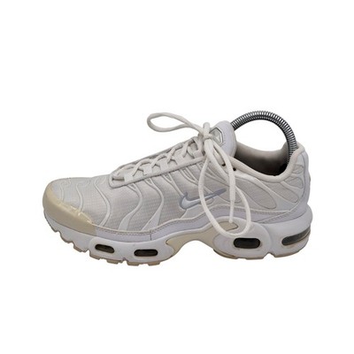 Nike Air Max Plus Shoes Youth Size 6.5Y White Tn Running Sneakers CW7044-100