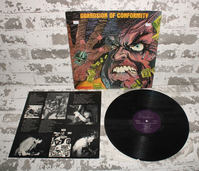 Corrosion Of Conformity Animosity Vinyl LP Death Records Hardcore Thrash 1985