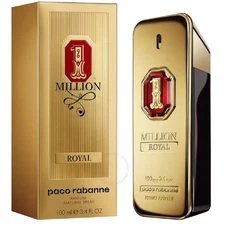 1 Million Royal By Paco Rabanne 3.4 oz. Parfum Spray Men New Sealed