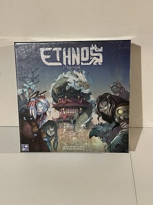Ethnos 2nd Edition Board Game CMON Paolo Mori 2024 New/Sealed Shrinkwrap