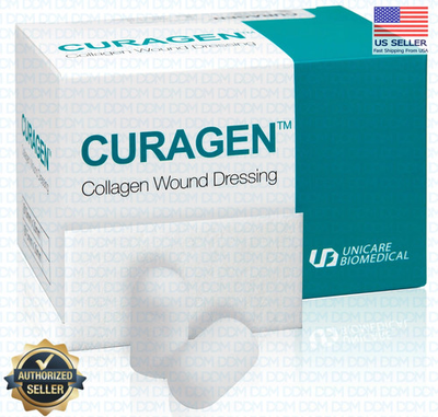#ad #ad Curagen Collagen Wound Dressing 10x20mm plug; 10 Pcs Box #HAD001020 $99.28