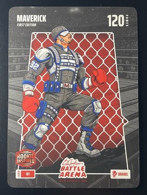 2026 Bo Jackson Battle Arena Cooper Flagg #181 Maverick Brawl First Edition RC