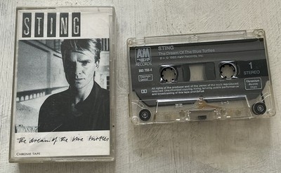 Sting Cassette Album The Dream Of The Blue Turtles 1985 DREMC1 Chrome Great EX