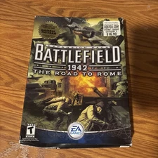 Battlefield 1942: The Road to Rome Expansion Pack for PC CD Rom NEW