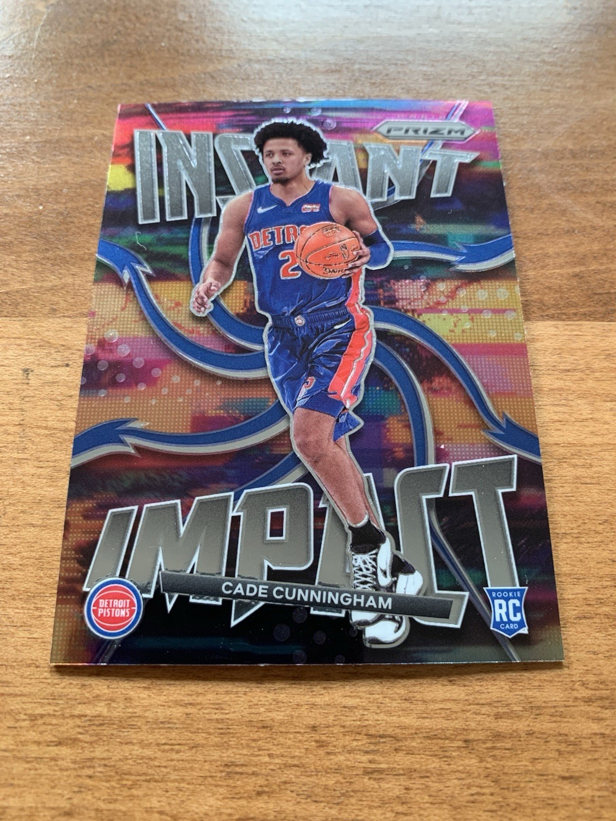 CADE CUNNINGHAM 2021-22 Panini Prizm INSTANT IMPACT Rookie Insert RC #1! PISTONS