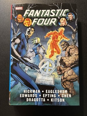 Fantastic Four (4) Hickman omnibus vol 1 oop good condition some ware READ