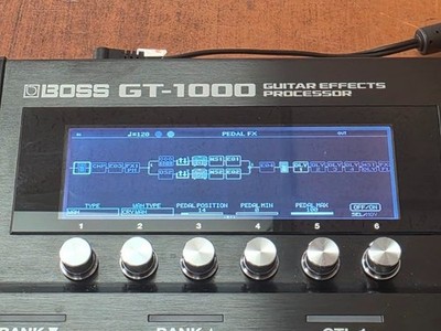 Boss Pedal GT-1000 Guitar Multi Effects Processor