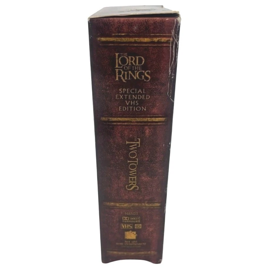 Lord of the Rings The Two Towers VHS Widescreen Special Extended Edition - Image 2 of 3