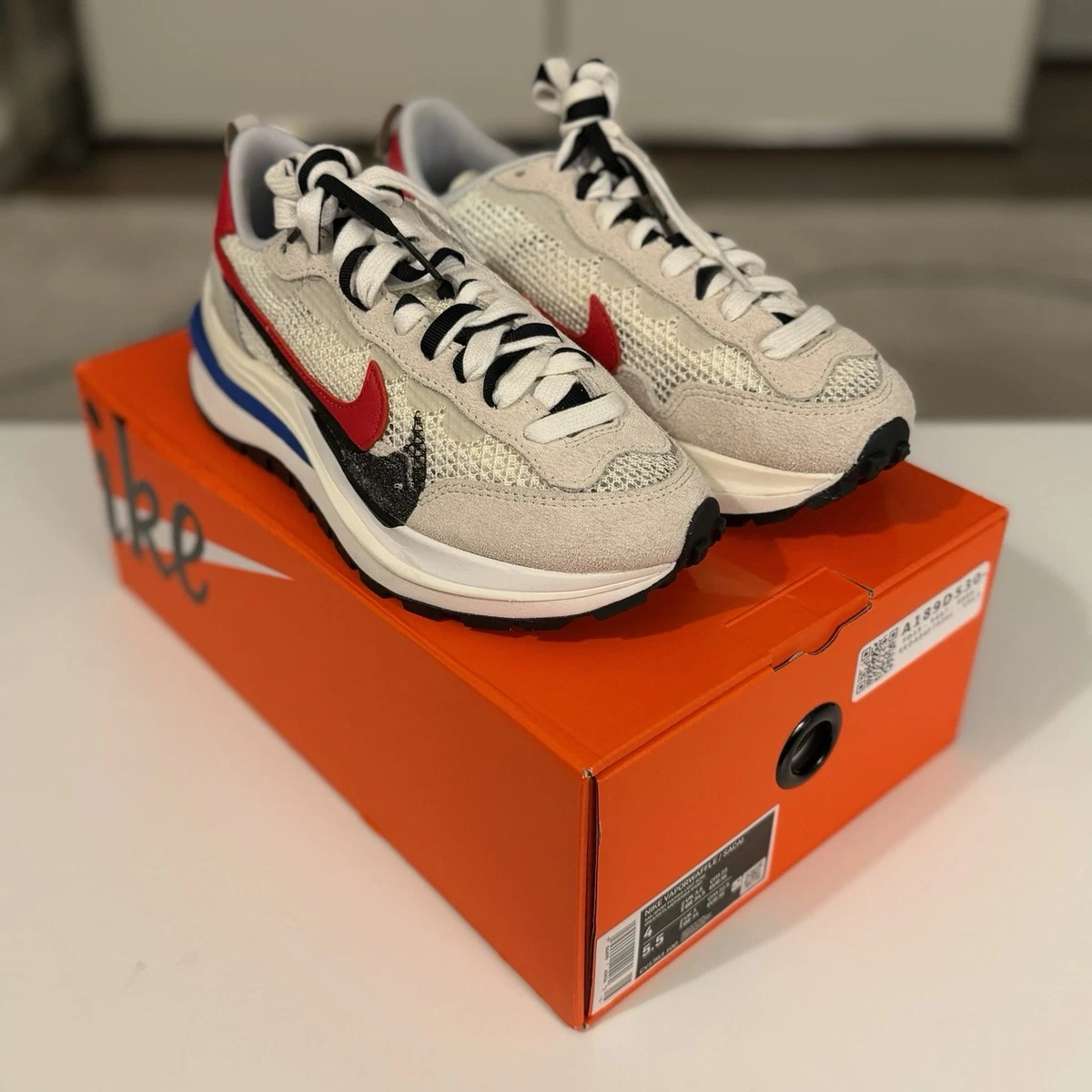 sacai x Nike VaporWaffle Sail for Sale | Authenticity Guaranteed