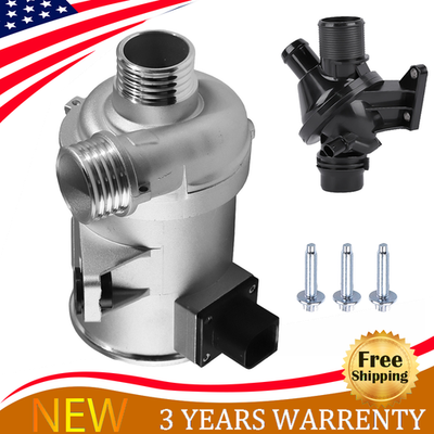 #ad #ad Coolant Thermostat amp; Electric Water Pump for BMW 428i 528i X1 X3 N20 B20A $124.20