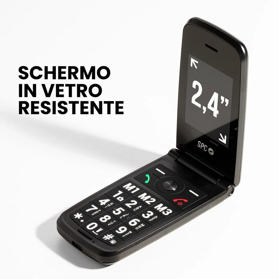 Smartphone SPC 2342N Nero 128 GB 2,4" - Immagine 4 di 4