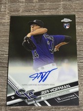 2017 Topps Chrome #RA-JH Jeff Hoffman Rookie Autographs