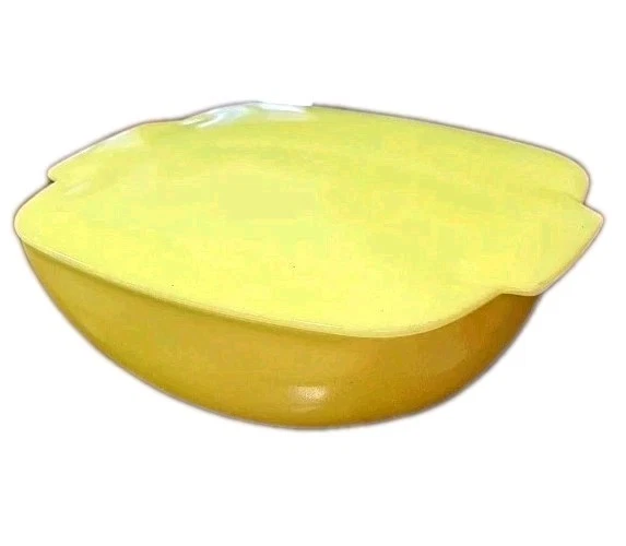 Pyrex Rare Vtg Hostess Casserole W/Lid Yellow 515B 1 1/2 Qt EUC