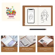 Note 2-in-1 Digital Notebook Drawing Tablet With Battery-free Pen, Bluetooth ...