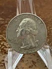 1962 D D/D ERROR Washington Quarter Actual Coin. # RAV63